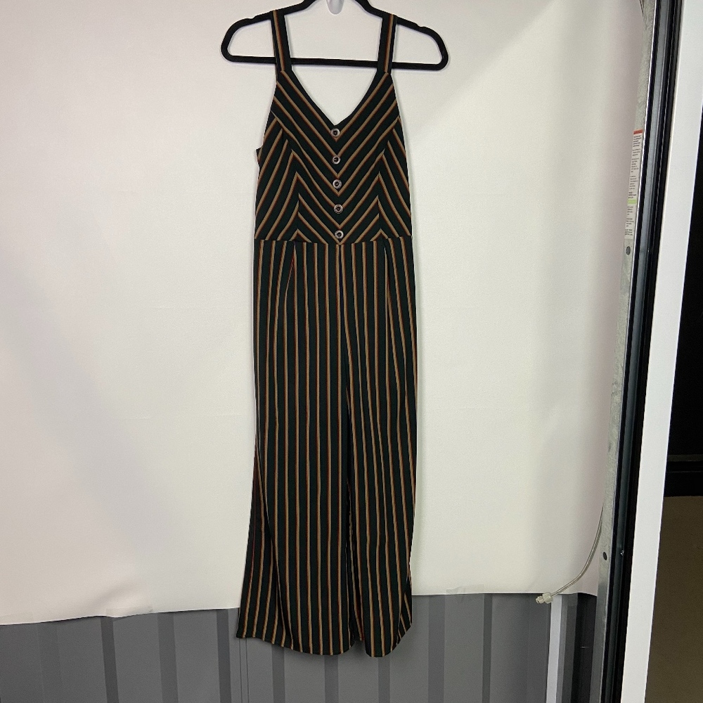 ALTAR'D STATE Women's Sm Striped Jumpsuit